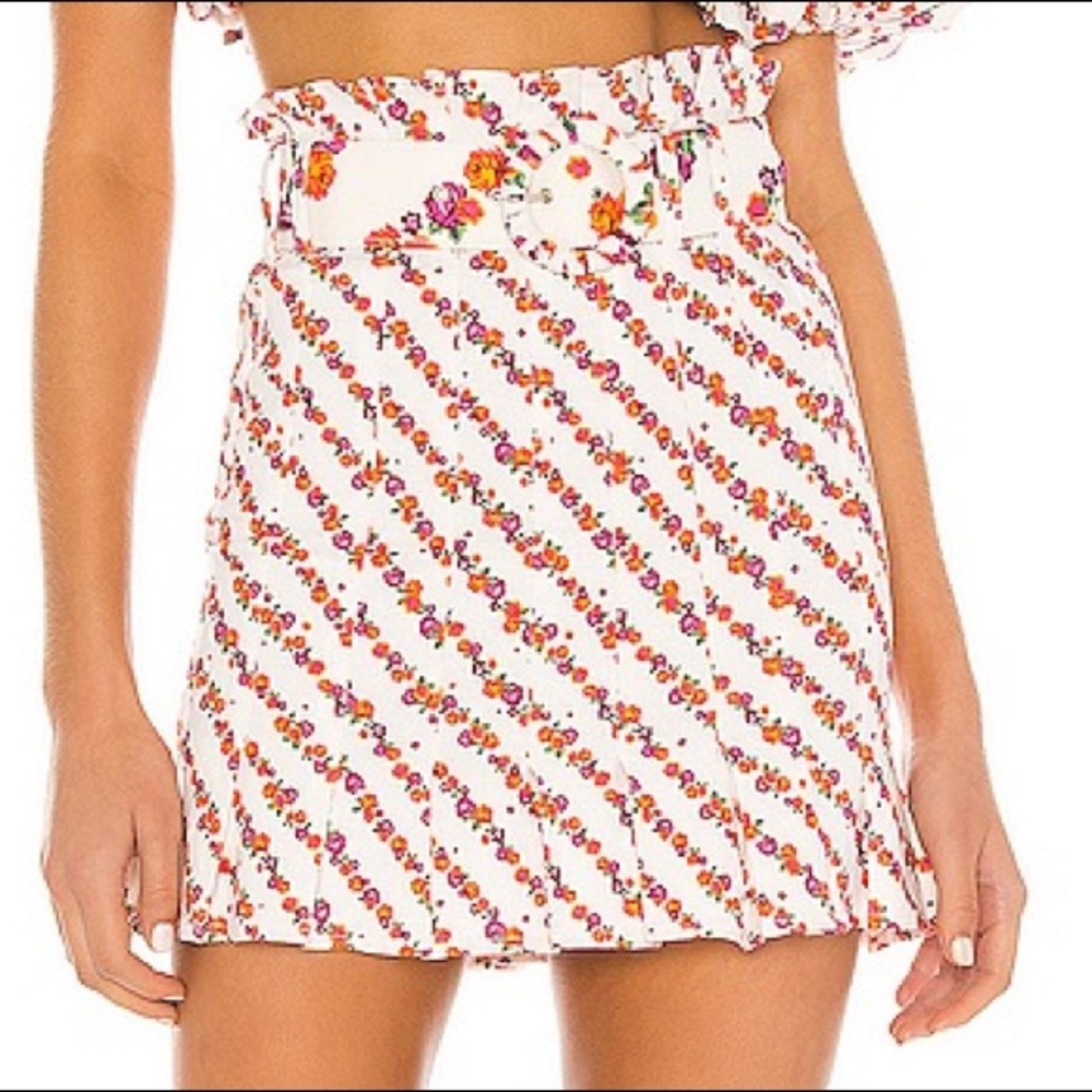 FOR LOVE AND LEMONS Georgia Mini Skirt